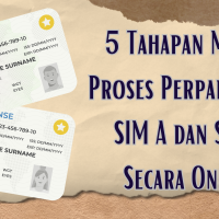 5 Tahapan Mudah Proses Perpanjangan SIM A dan SIM C Secara Online